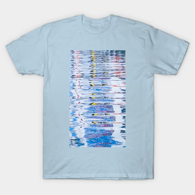 Reflected abstract colors in water T-Shirt by brians101